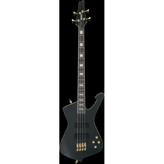 Ibanez ICB620-BKF Iceman Bass 4-String - Black Flat + Gig Bag