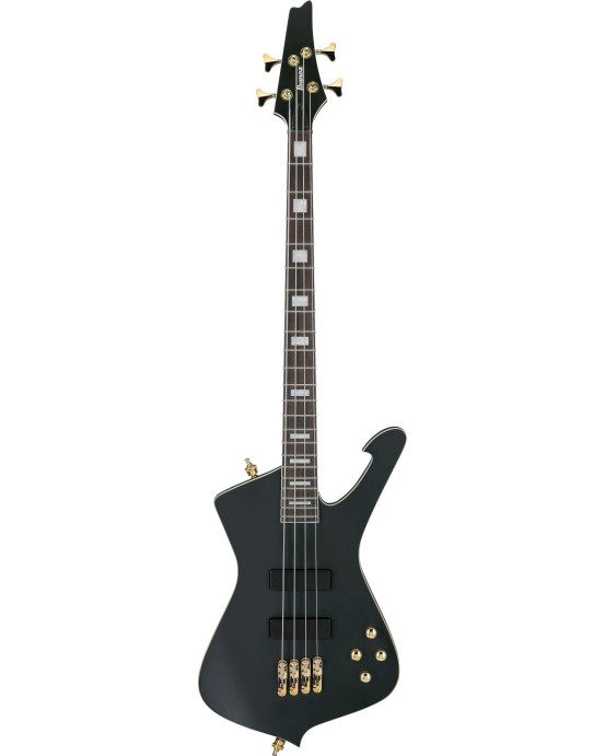 Ibanez ICB620-BKF Iceman Bass 4-String - Black Flat + Gig Bag