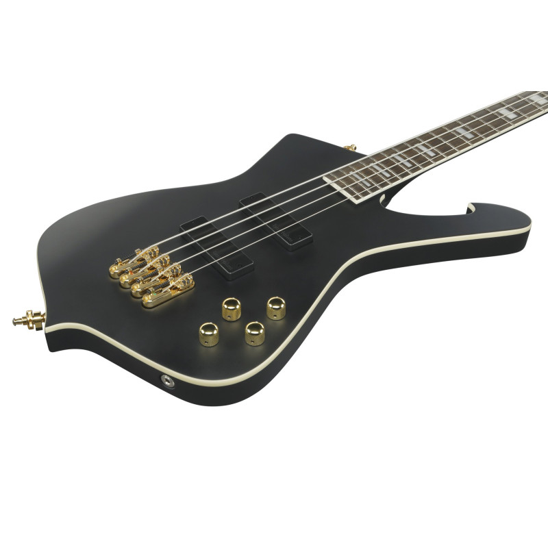 Ibanez ICB620-BKF Iceman Bass 4-String - Black Flat + Gig Bag