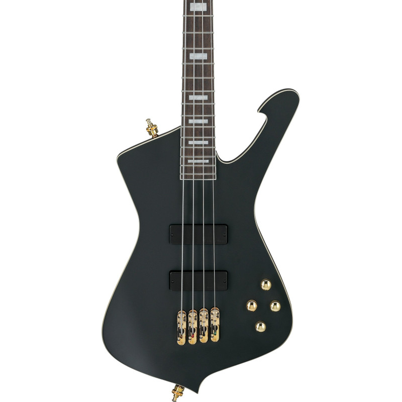 Ibanez ICB620-BKF Iceman Bass 4-String - Black Flat + Gig Bag
