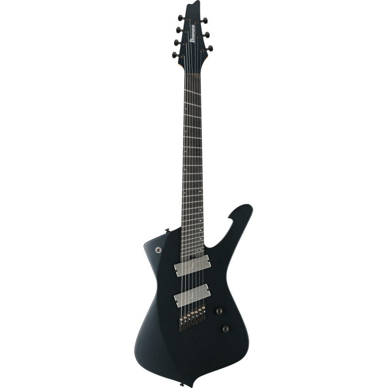 Ibanez ICMS721-IPT Iceman Electric Guitar 7-String - Iron Pewter + Gig Bag
