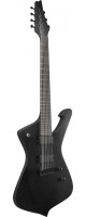 Ibanez ICTB721-BKF Iron Label Iceman Electric Guitar 7-String - Black Flat