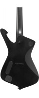 Ibanez ICTB721-BKF Iron Label Iceman Electric Guitar 7-String - Black Flat