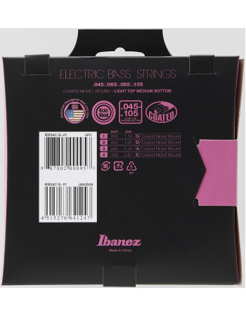 Ibanez IEBS4C String Set for 4 String Bass - Light Top Medium Bottom