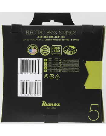 Ibanez IEBS5C String Set for 5 String Bass - Light Top Medium Bottom