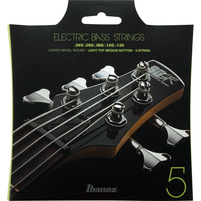 Ibanez IEBS5C String Set for 5 String Bass - Light Top Medium Bottom