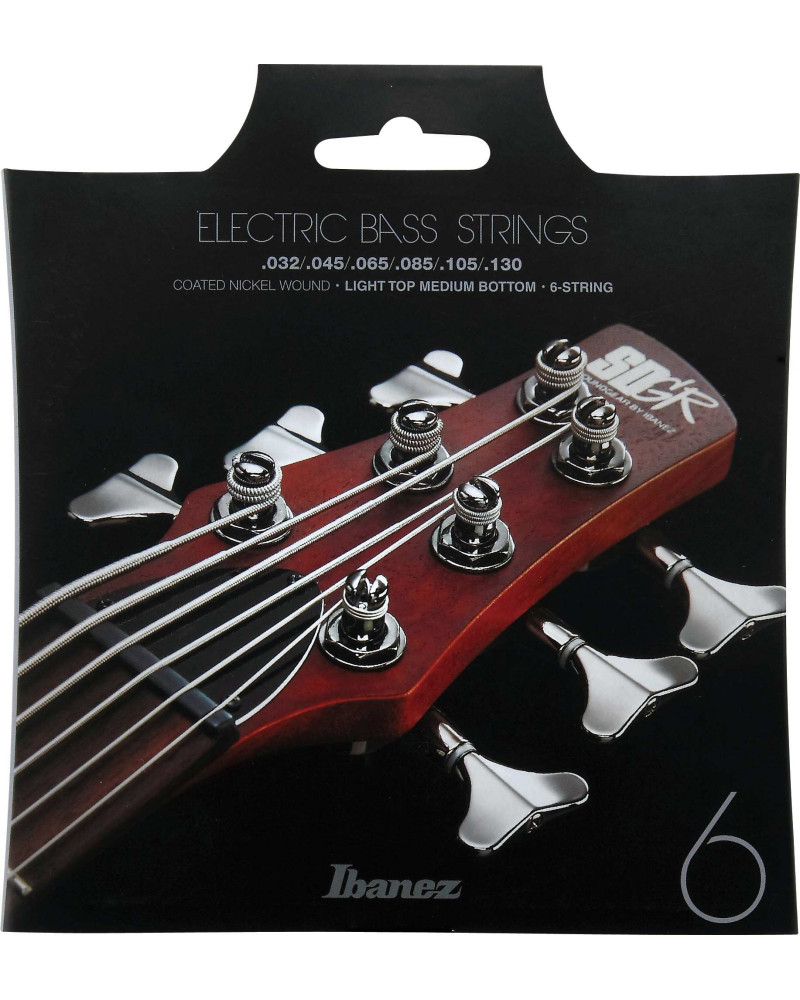 Ibanez IEBS6C String Set for 6 String Bass - Light Top Medium Bottom