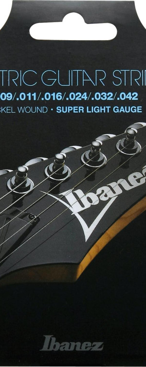 Ibanez IEGS6 String Set for 6 String E-Guitar - Super Light