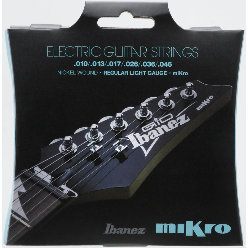 Ibanez IEGS61MK String Set for 6 String E-Guitar - Mikro Scale