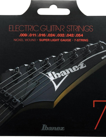 Ibanez IEGS7 String Set for 7 String E-Guitar - Super Light