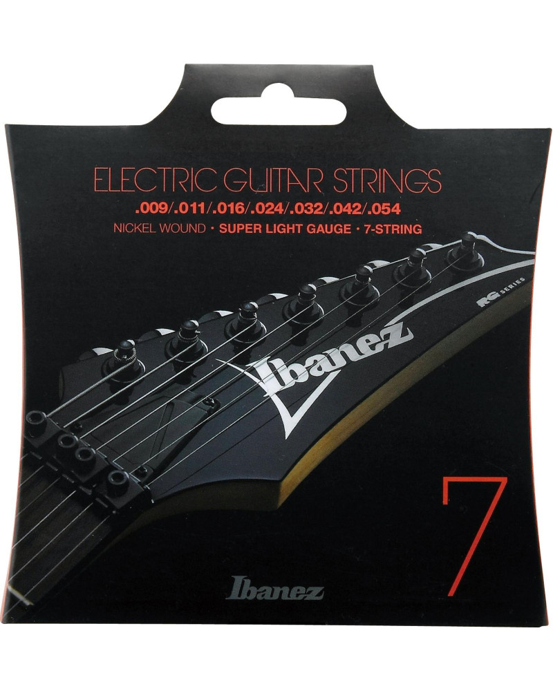 Ibanez IEGS7 String Set for 7 String E-Guitar - Super Light