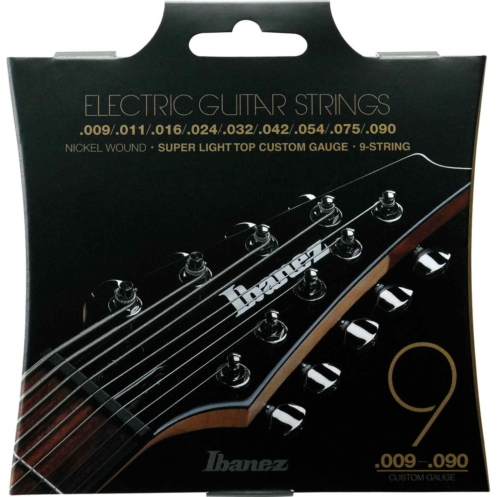 Ibanez IEGS9 String Set for 9 String E-Guitar - Super Light Custom