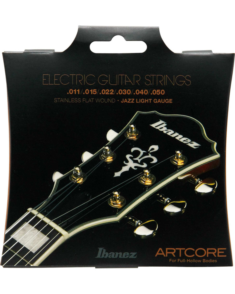 Ibanez IFAS6SL String Set for Artcore 6 String E-Guitar - Jazz Light