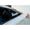 Ibanez ILS1-WH Sticker White Logo 230 mm x 56 mm