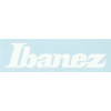 Ibanez ILS1-WH Sticker White Logo 230 mm x 56 mm