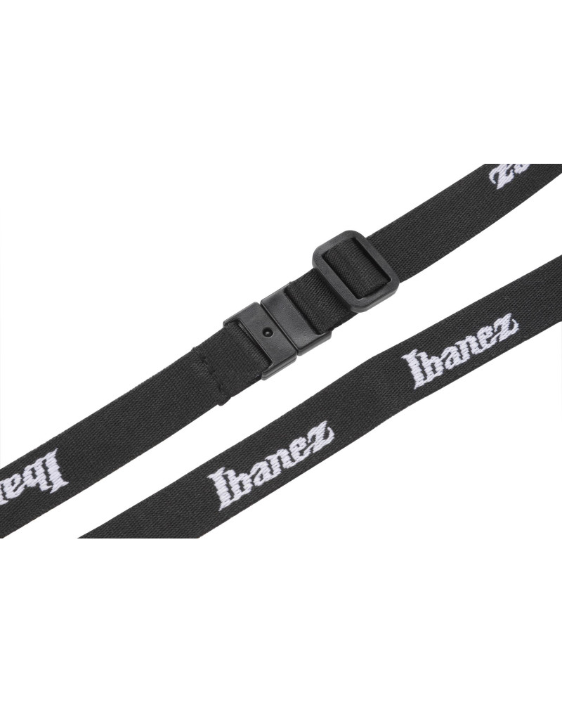 Ibanez INKS001 Lanyard Black, White Logos