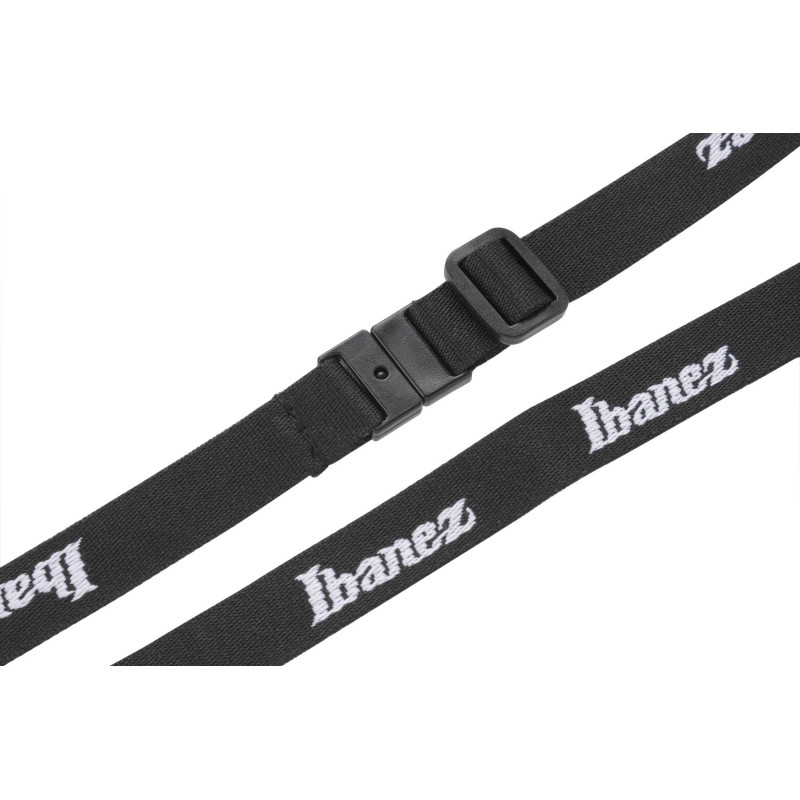 Ibanez INKS001 Lanyard Black, White Logos