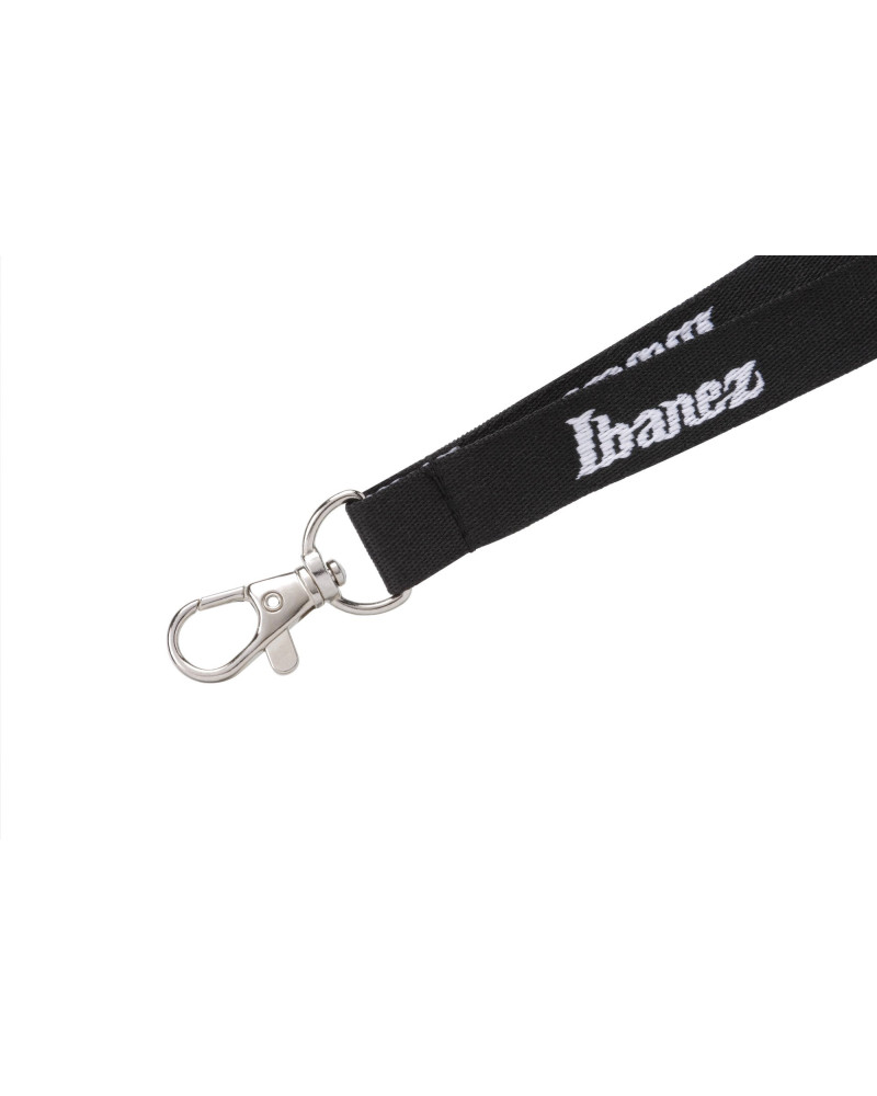 Ibanez INKS001 Lanyard Black, White Logos