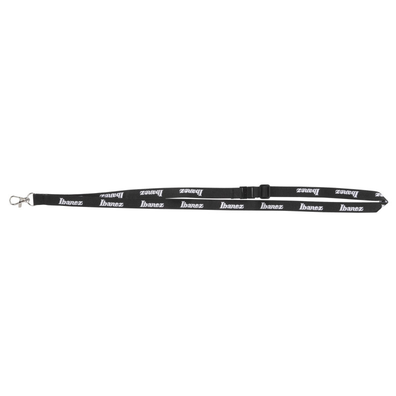 Ibanez INKS001 Lanyard Black, White Logos