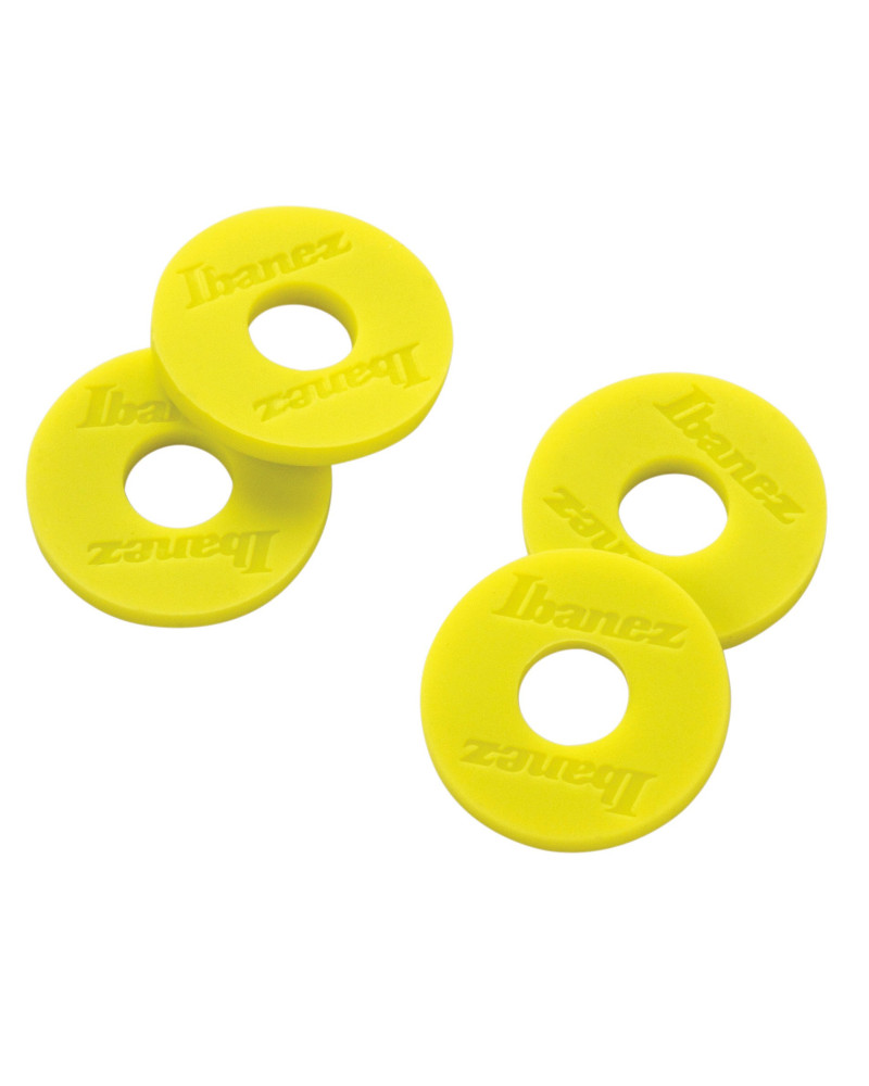 Ibanez ISB4-YE Strap Block 4 Pieces/Set - Yellow