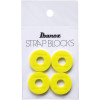 Ibanez ISB4-YE Strap Block 4 Pieces/Set - Yellow