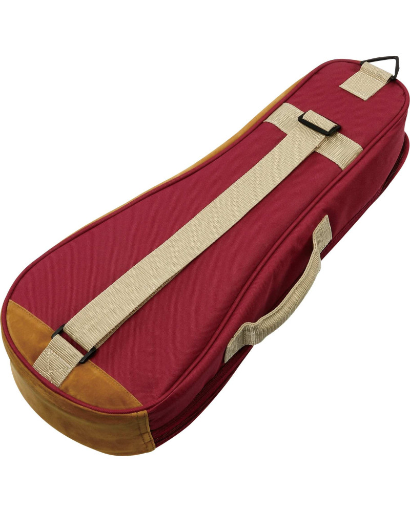 Ibanez IUBS541-WR POWERPAD® Designer Collection Gig Bag for Soprano Style Ukulele - Wine Red