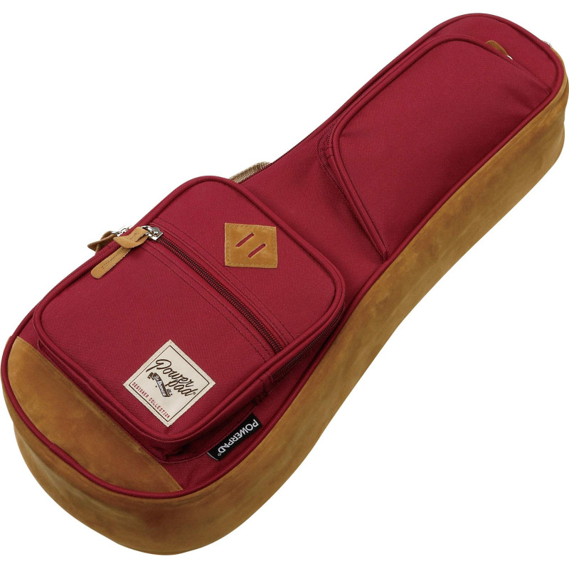 Ibanez IUBS541-WR POWERPAD® Designer Collection Gig Bag for Soprano Style Ukulele - Wine Red