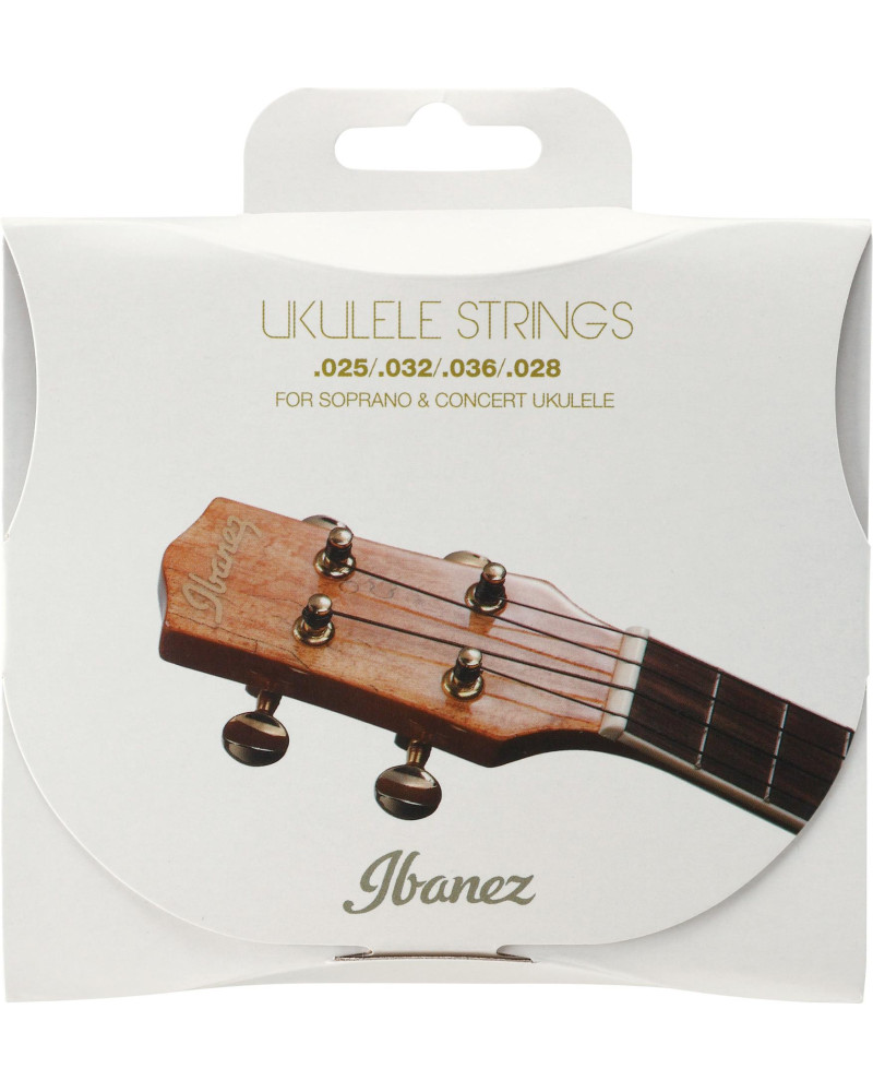 Ibanez IUKS4 String Set for 4 String Soprano/Concert Ukulele