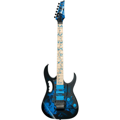 Ibanez JEM77P-BFP Steve Vai Signature JEM E-Guitar 6 String - Blue Floral Pattern + Gig Bag