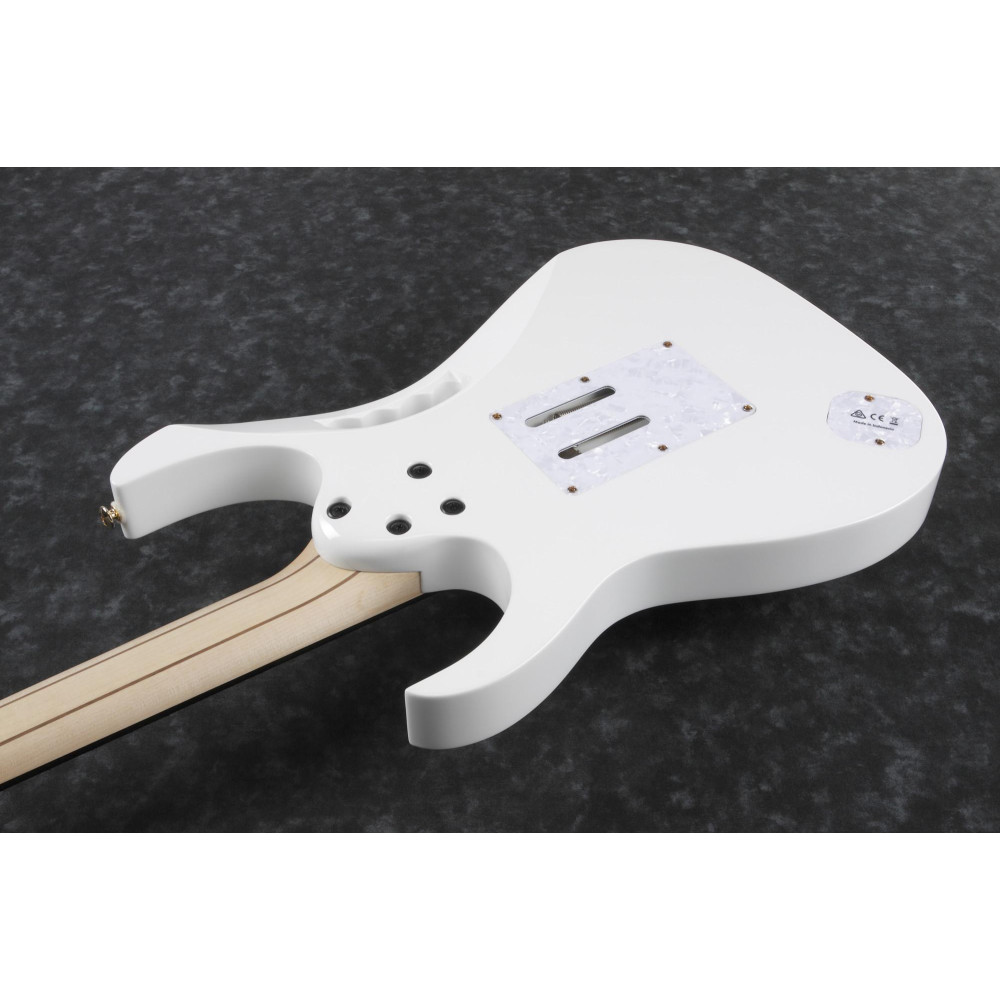 Ibanez JEM7VP-WH Steve Vai Signature E-Guitar 6 String - White + Gigbag