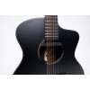 Ibanez JGM10-BSN Jon Gomm Signature Acoustic Guitar 6-String - Black Satin Top / Natural High Gloss Back and Sides + Cas