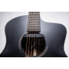 Ibanez JGM10-BSN Jon Gomm Signature Acoustic Guitar 6-String - Black Satin Top / Natural High Gloss Back and Sides + Cas