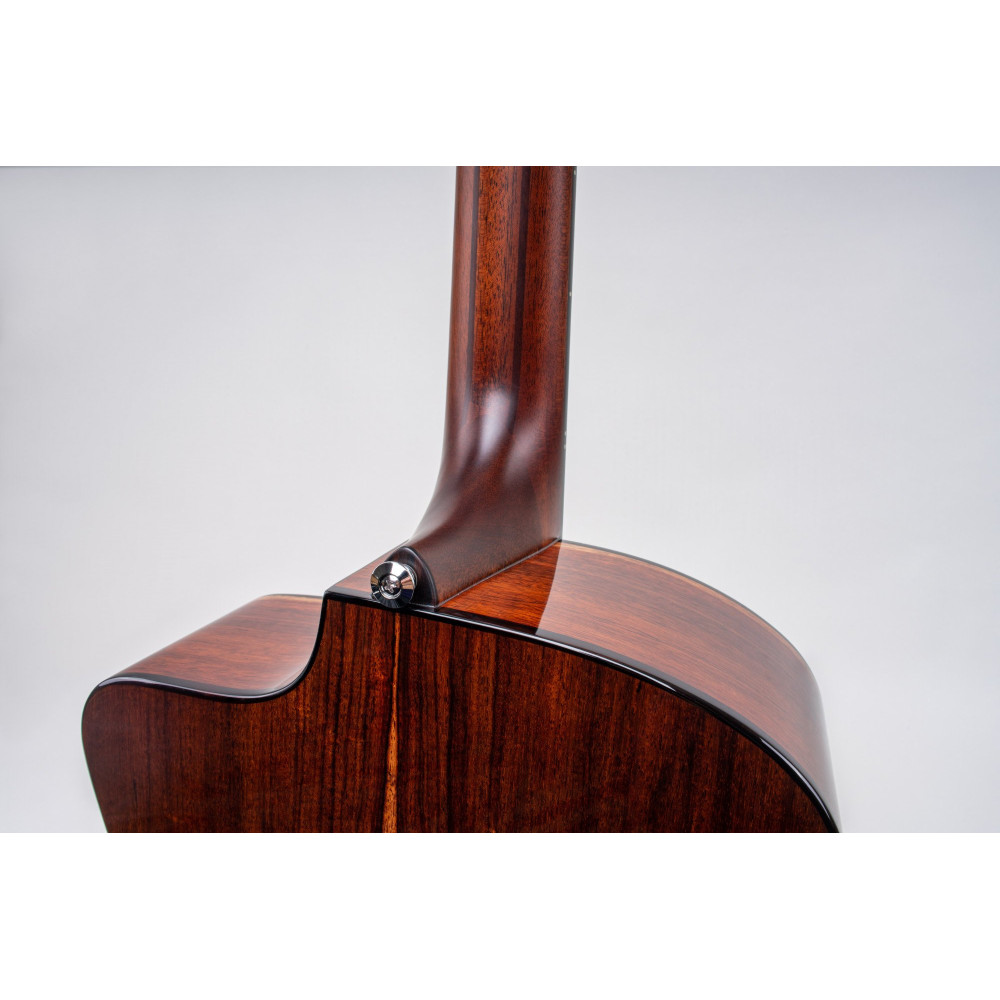 Ibanez JGM10-BSN Jon Gomm Signature Acoustic Guitar 6-String - Black Satin Top / Natural High Gloss Back and Sides + Cas
