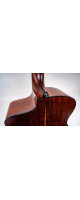 Ibanez JGM10-BSN Jon Gomm Signature Acoustic Guitar 6-String - Black Satin Top / Natural High Gloss Back and Sides + Cas