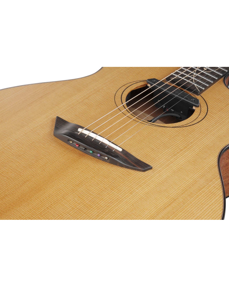 Ibanez JGM11 Jon Gomm Signature Acoustic Guitar 6-String - Natural + Fiberglass Case