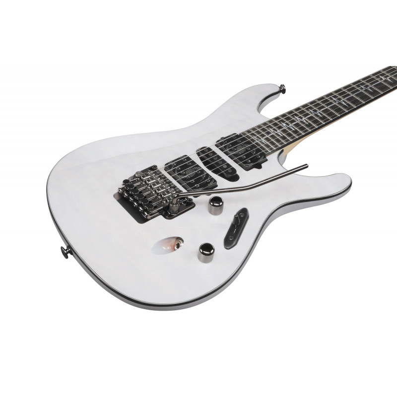 Ibanez JIVAX2-GH Nita Strauss Signature Electric Guitar 6-String - Ghost + Case