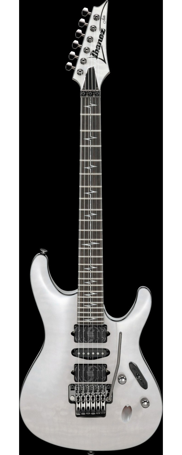Ibanez JIVAX2-GH Nita Strauss Signature Electric Guitar 6-String - Ghost + Case