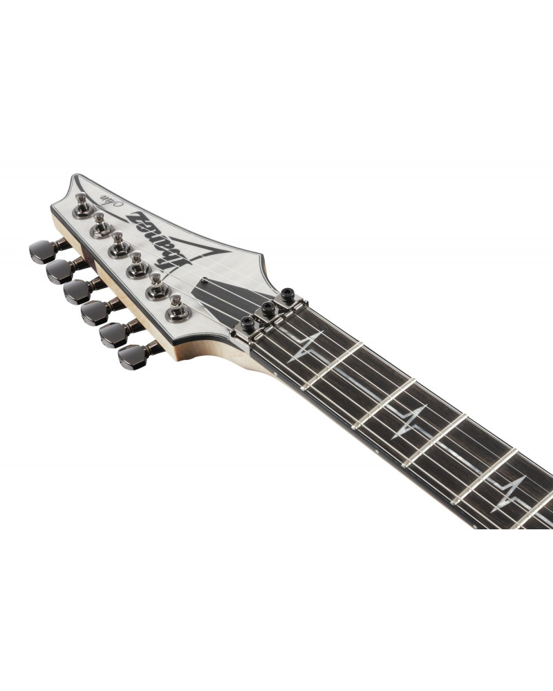 Ibanez JIVAX2-GH Nita Strauss Signature Electric Guitar 6-String - Ghost + Case