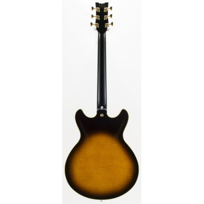 Ibanez JSM100-VT John Scofield Signature Hollow Body Guitar 6-String - Vintage Sunburst + Case MS100C