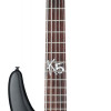 Ibanez K5-BKF Fieldy Signature Electric Bass 5-String - Black Flat