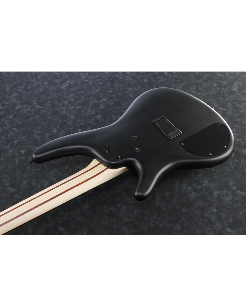 Ibanez K5-BKF Fieldy Signature Electric Bass 5-String - Black Flat