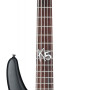 Ibanez K5-BKF Fieldy Signature Electric Bass 5-String - Black Flat