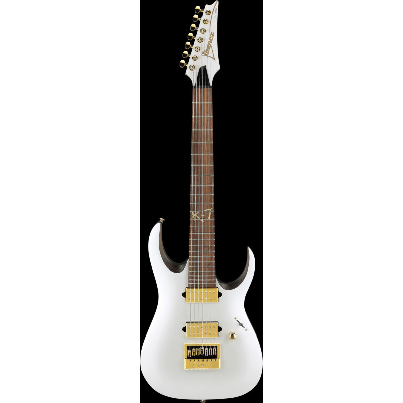 Ibanez K7YANG Head Signature Electric Guitar 7-String - White