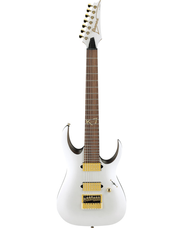Ibanez K7YANG Head Signature Electric Guitar 7-String - White