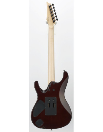 Ibanez KIKO100-TRR Kiko Loureiro Signature Electric Guitar 6-String - Transparent Ruby Red + Case