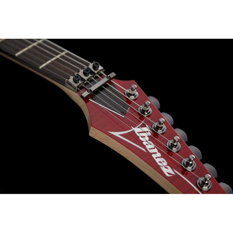 Ibanez KIKO100-TRR Kiko Loureiro Signature Electric Guitar 6-String - Transparent Ruby Red + Case