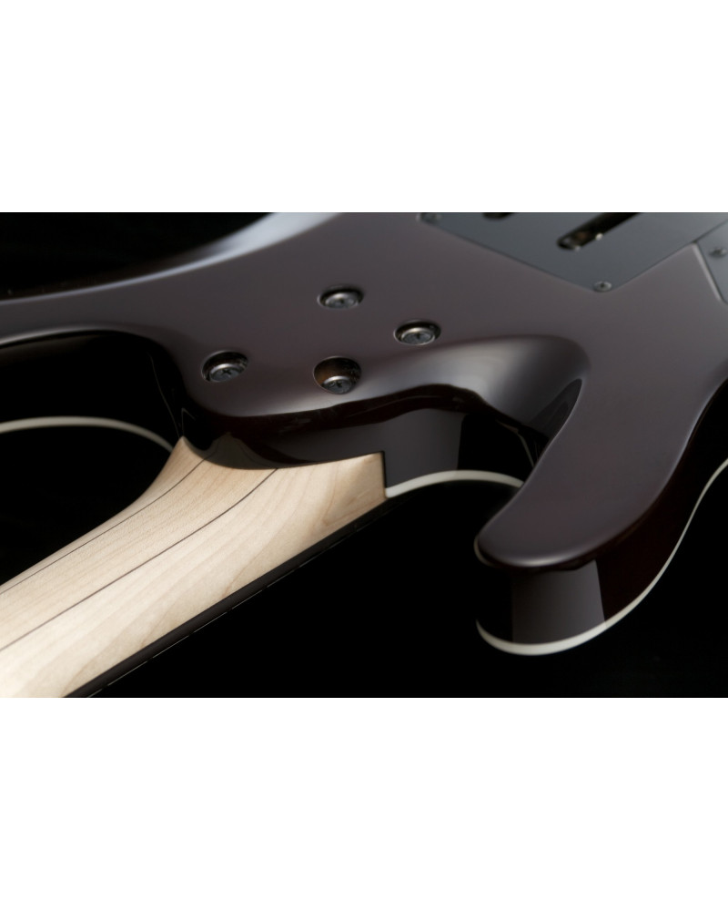 Ibanez KIKO100-TRR Kiko Loureiro Signature Electric Guitar 6-String - Transparent Ruby Red + Case