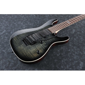 Ibanez KIKO10BP-TGB Kiko Loureiro Signature Electric Guitar 6-String - Transparent Grey Burst  + Gig Bag