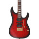 Ibanez KIKO300-RRT Kiko Loureiro Signature Electric Guitar 6-String - Ruby Red Sunburst Flat