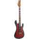 Ibanez KIKO300-RRT Kiko Loureiro Signature Electric Guitar 6-String - Ruby Red Sunburst Flat